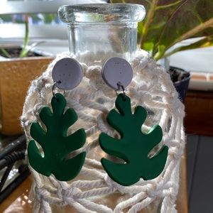 Monsters clay earrings